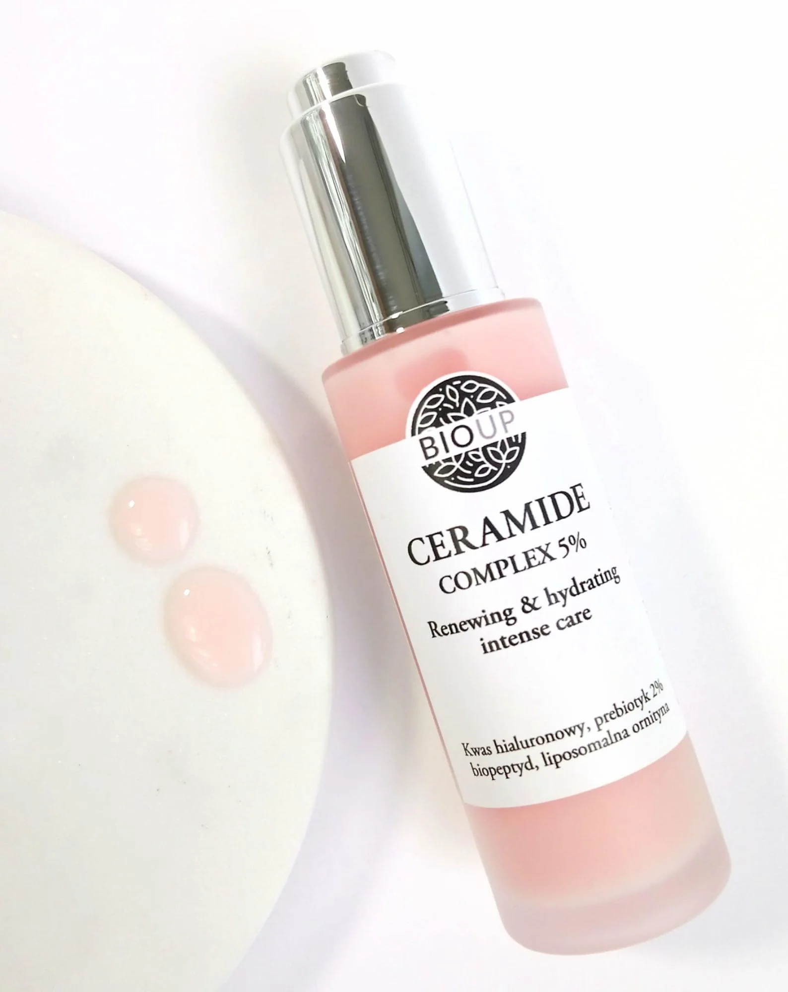 Serum CERAMIDE Complex 5% o działaniu nawilżającym i przeciwzmarszczkowym BIOUP - Image 2