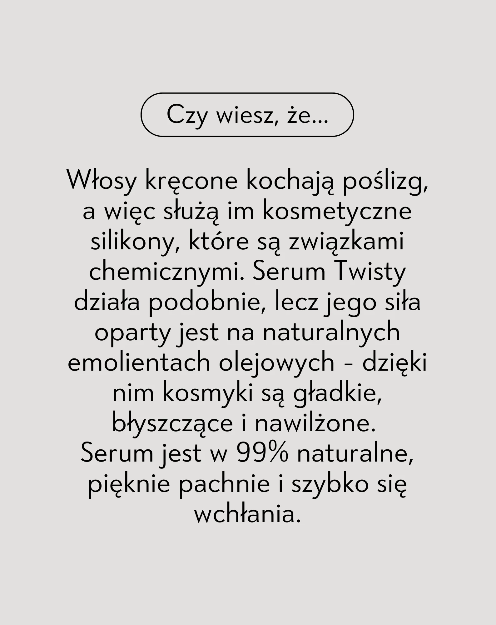 Serum olejek do włosów kręconych nabłyszczające na końcówki Twisty - Image 3