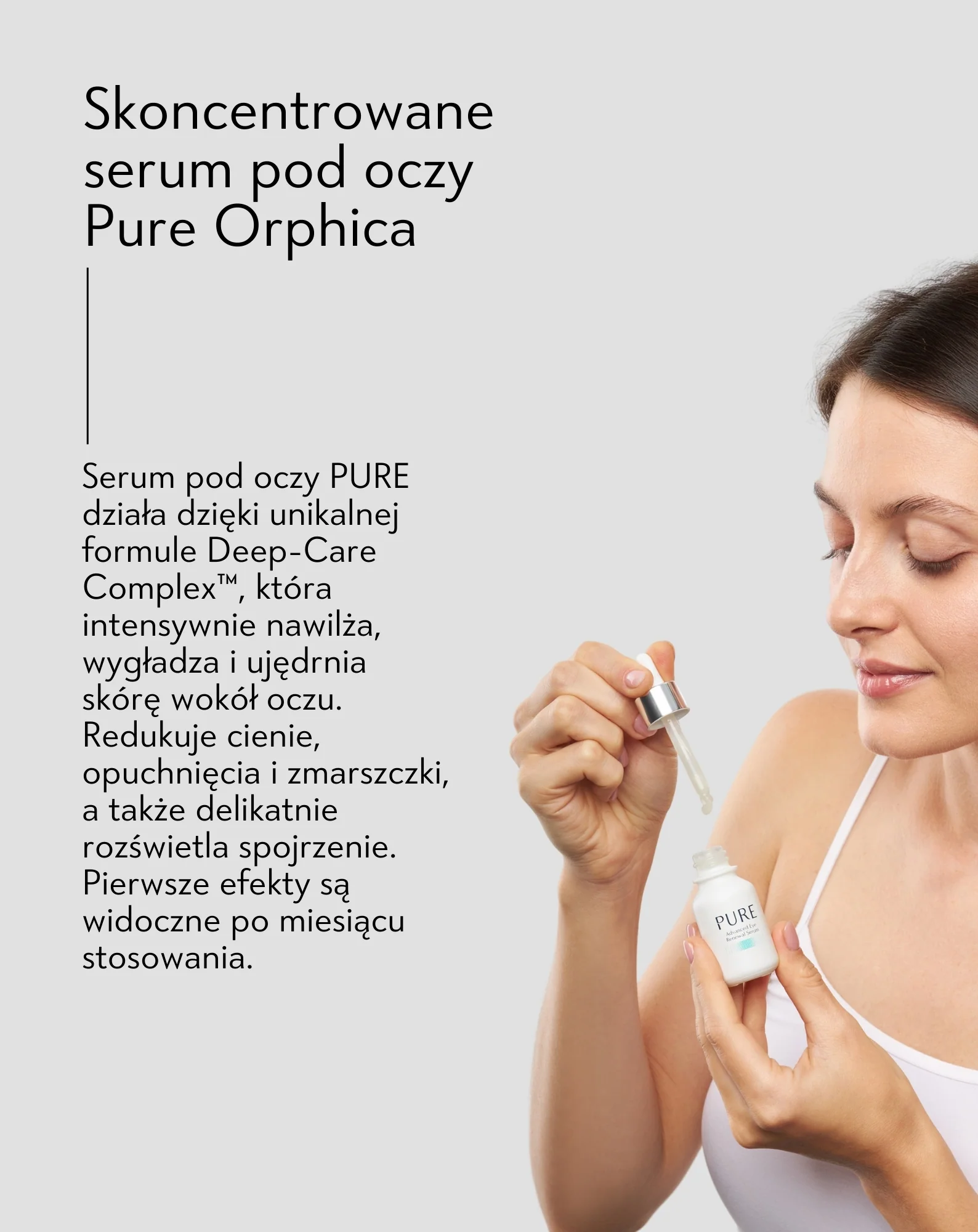 Skoncentrowane serum pod oczy ze śluzem ślimaka na cienie, na zmarszczki, na opuchnięcia Pure Orphica - Image 5