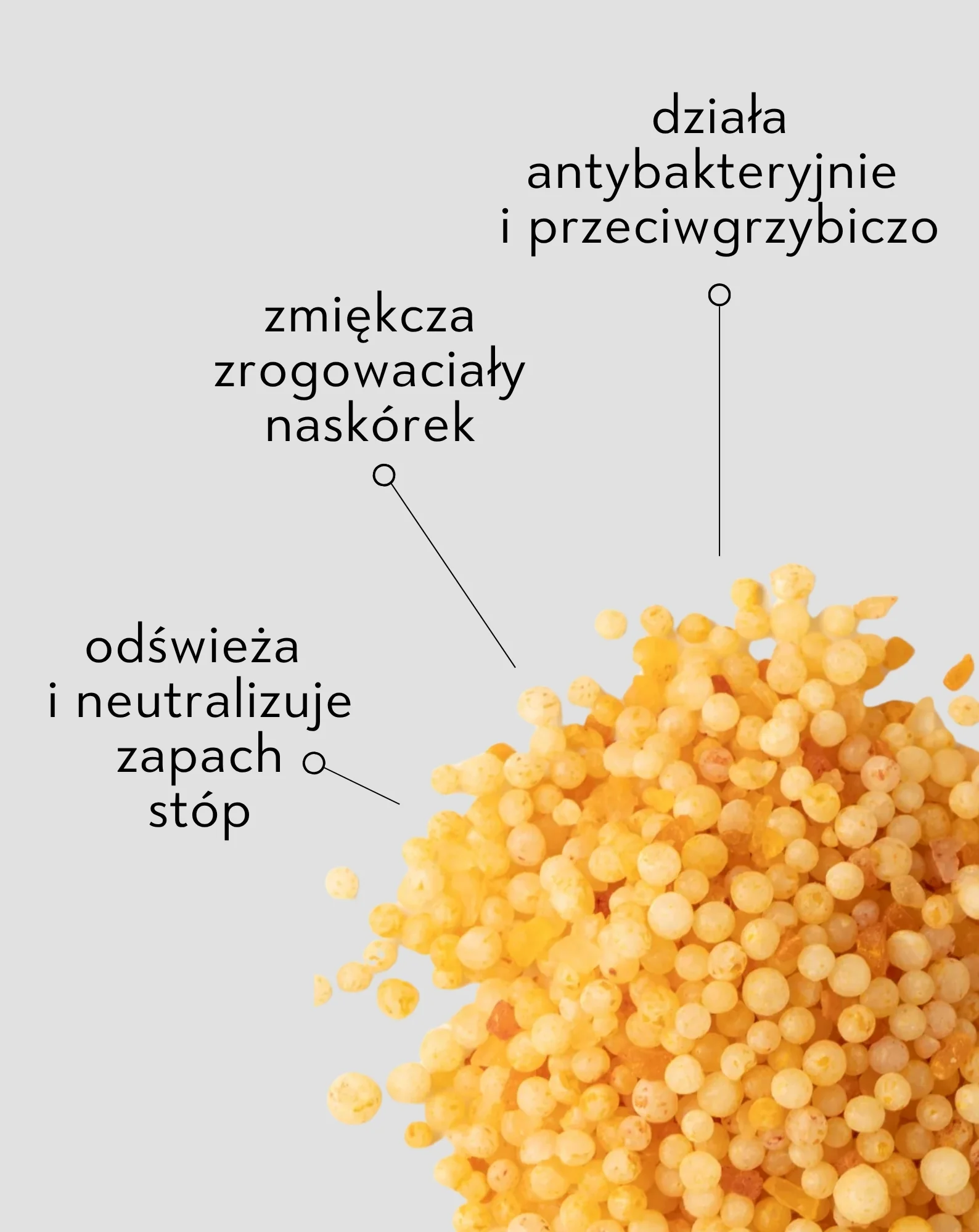 Sól do kąpieli stóp z mocznikiem 45% i eukaliptusem Nutridome - Image 2