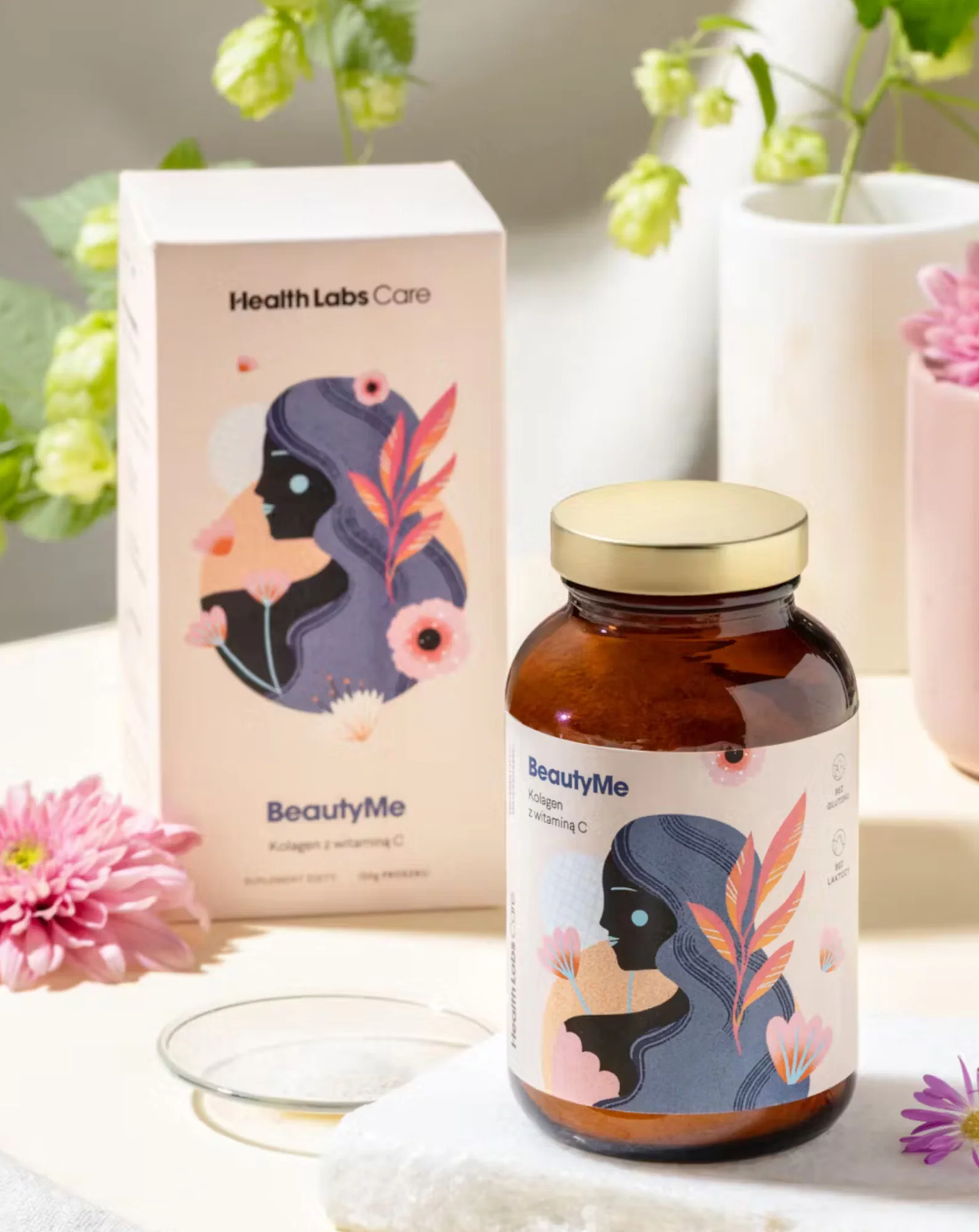 Suplement diety kolagen z witaminą C i ekstraktem z owoców marakui BeautyMe Health Labs Care - Image 2