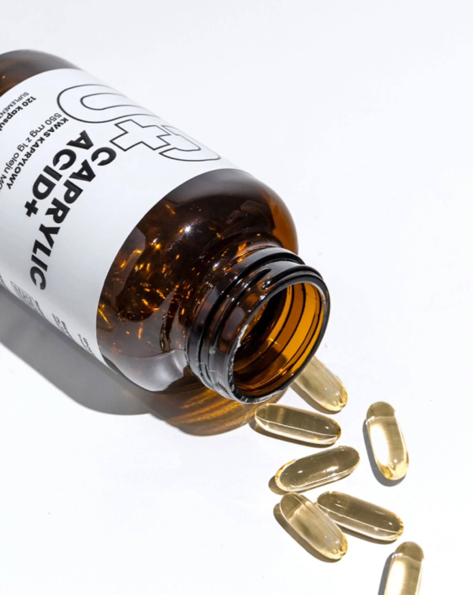 Suplement UP Caprylic acid+ dla wsparcia komfortu trawiennego i zdrowia jelit UP Health Pharma 120 kapsułek - Image 2