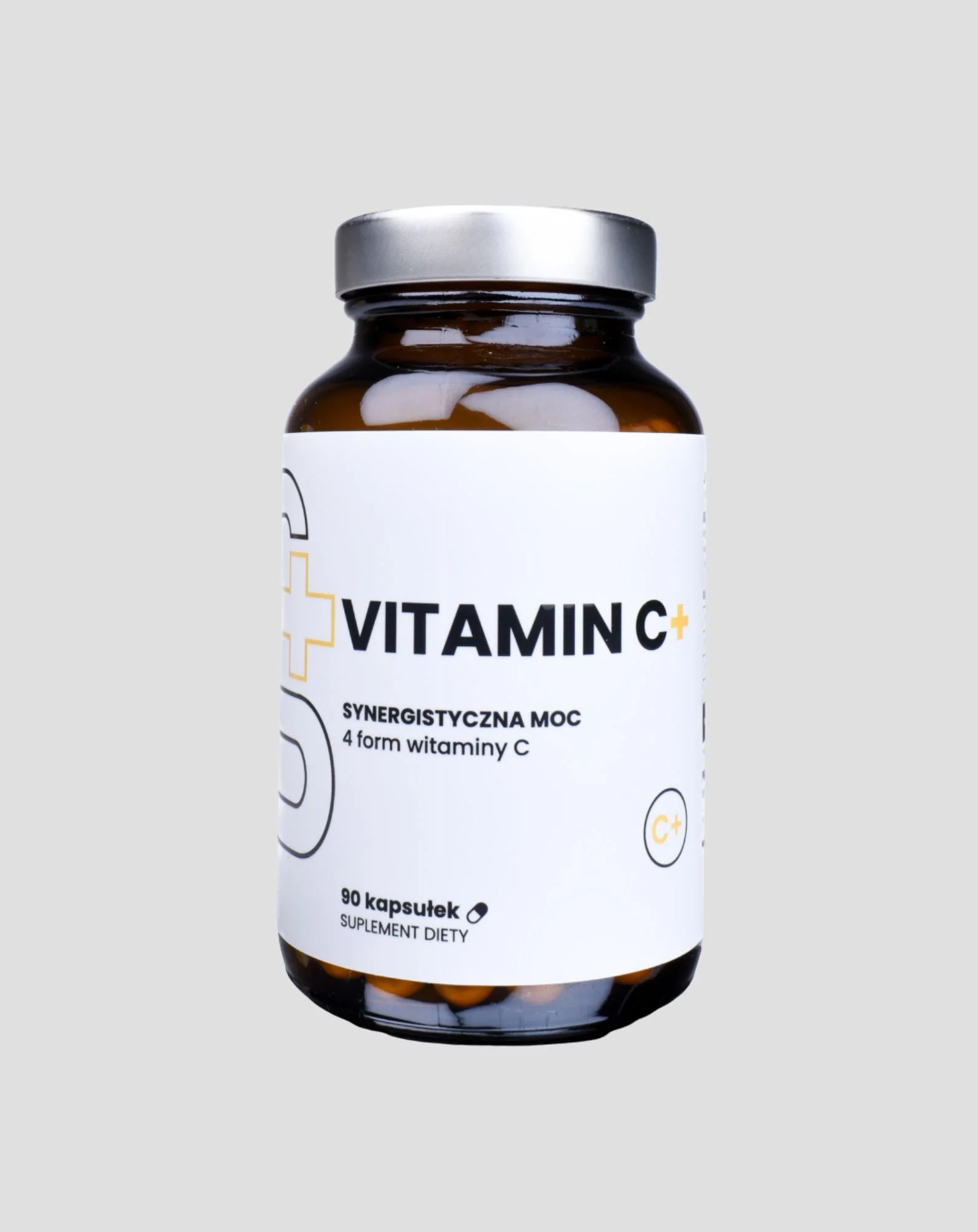 Suplement UP Vitamin C+ dla kompleksowego wsparcia odporności przy wrażliwym żołądku Up Health Pharma 90 kapsułek - Image 2