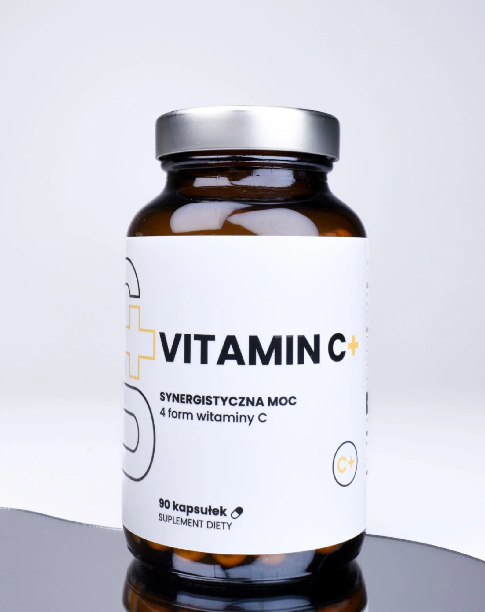 Suplement UP Vitamin C+ dla kompleksowego wsparcia odporności przy wrażliwym żołądku Up Health Pharma 90 kapsułek - Image 3
