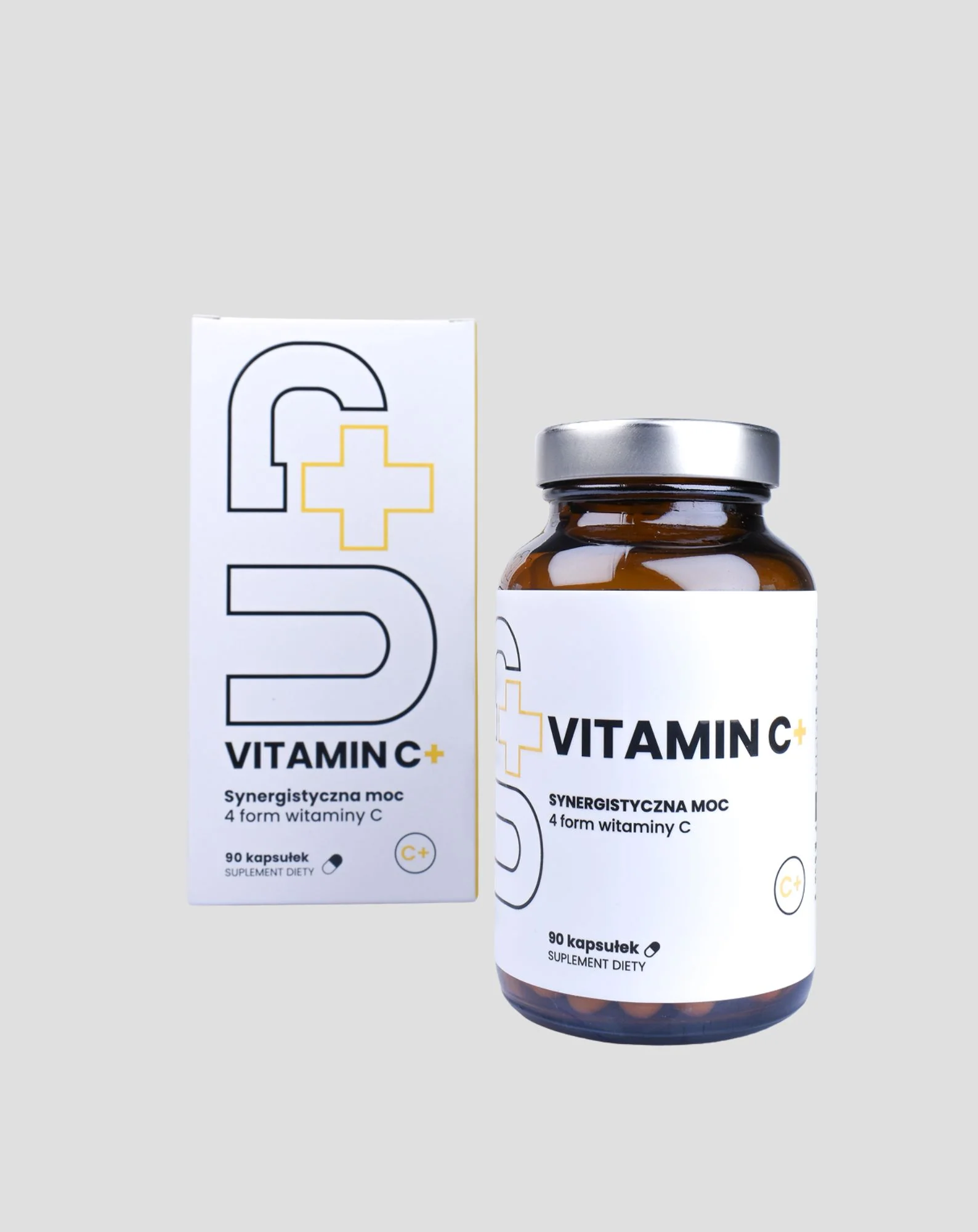 Suplement UP Vitamin C+ dla kompleksowego wsparcia odporności przy wrażliwym żołądku Up Health Pharma 90 kapsułek - Image 4