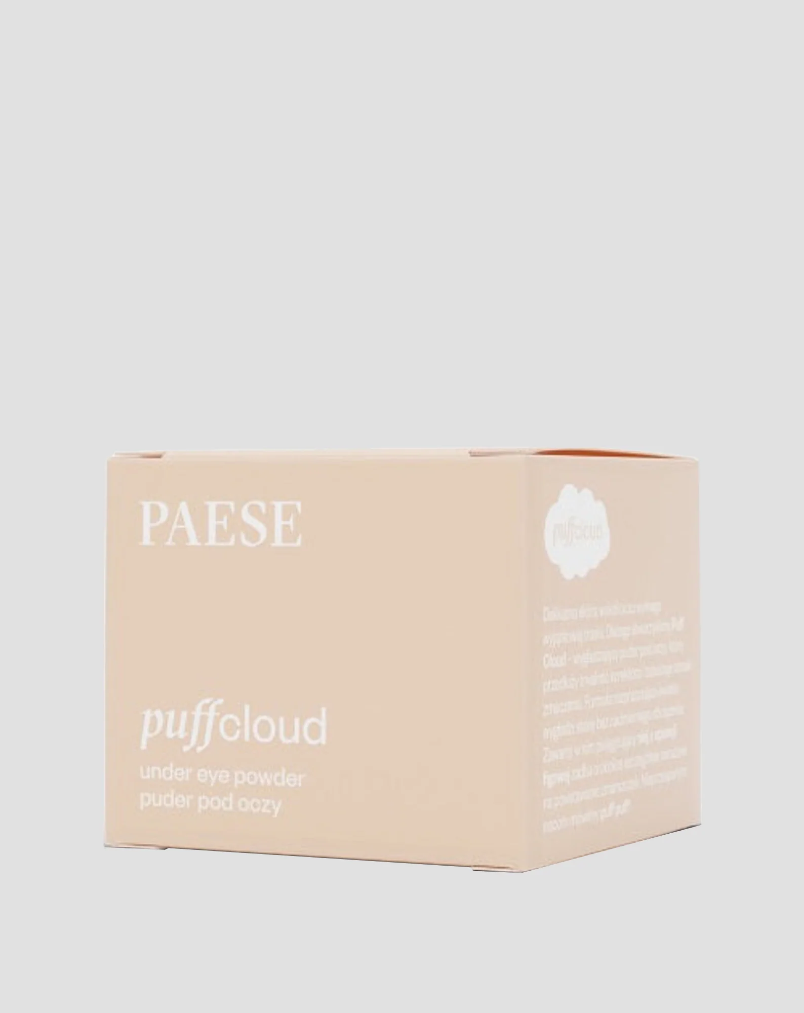 Sypki puder pod oczy Puff Cloud wygładzający i niwelujący oznaki starzenia Paese - Image 4