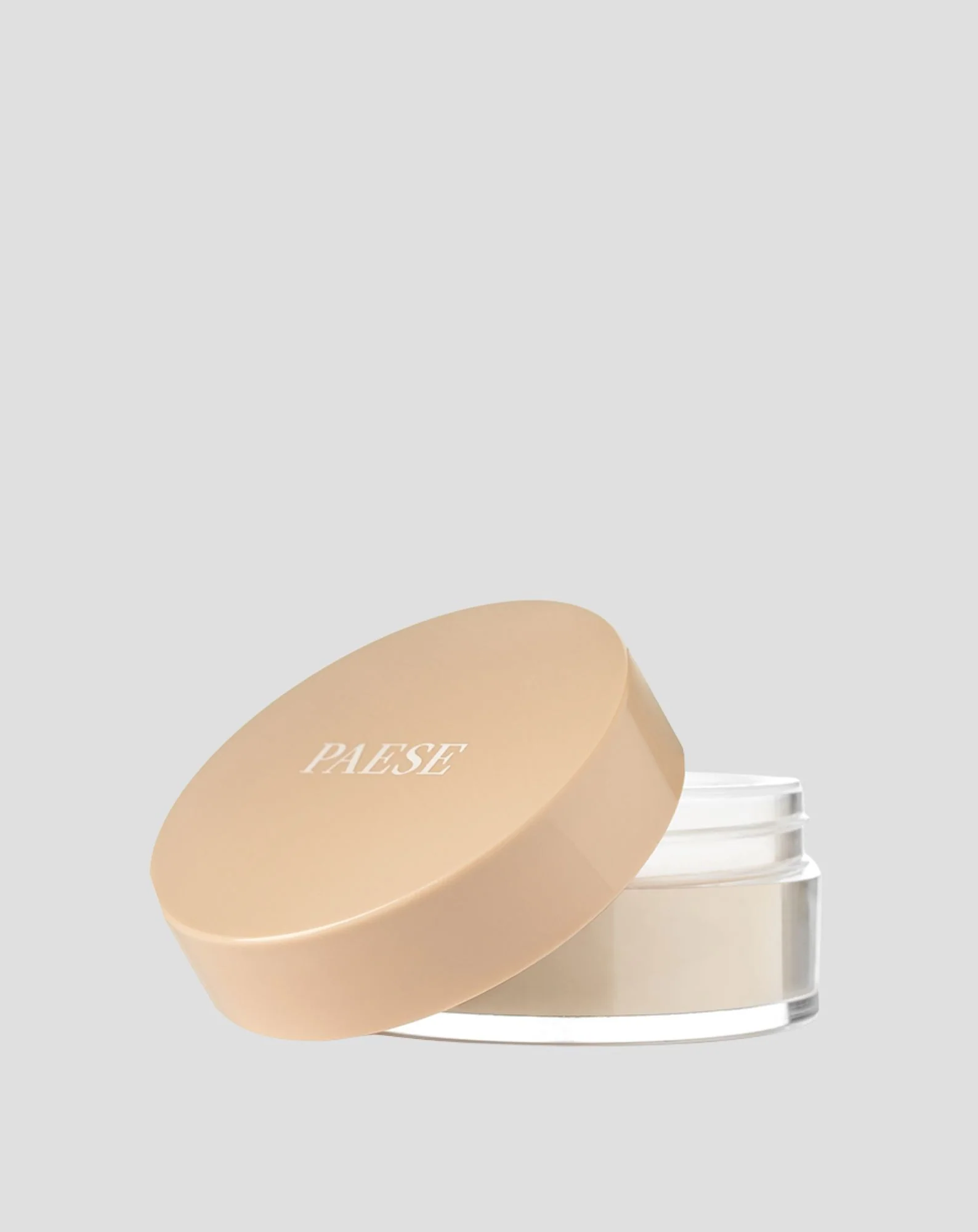 Sypki puder ryżowy utrwalający i wygładzający Light Beige Paese