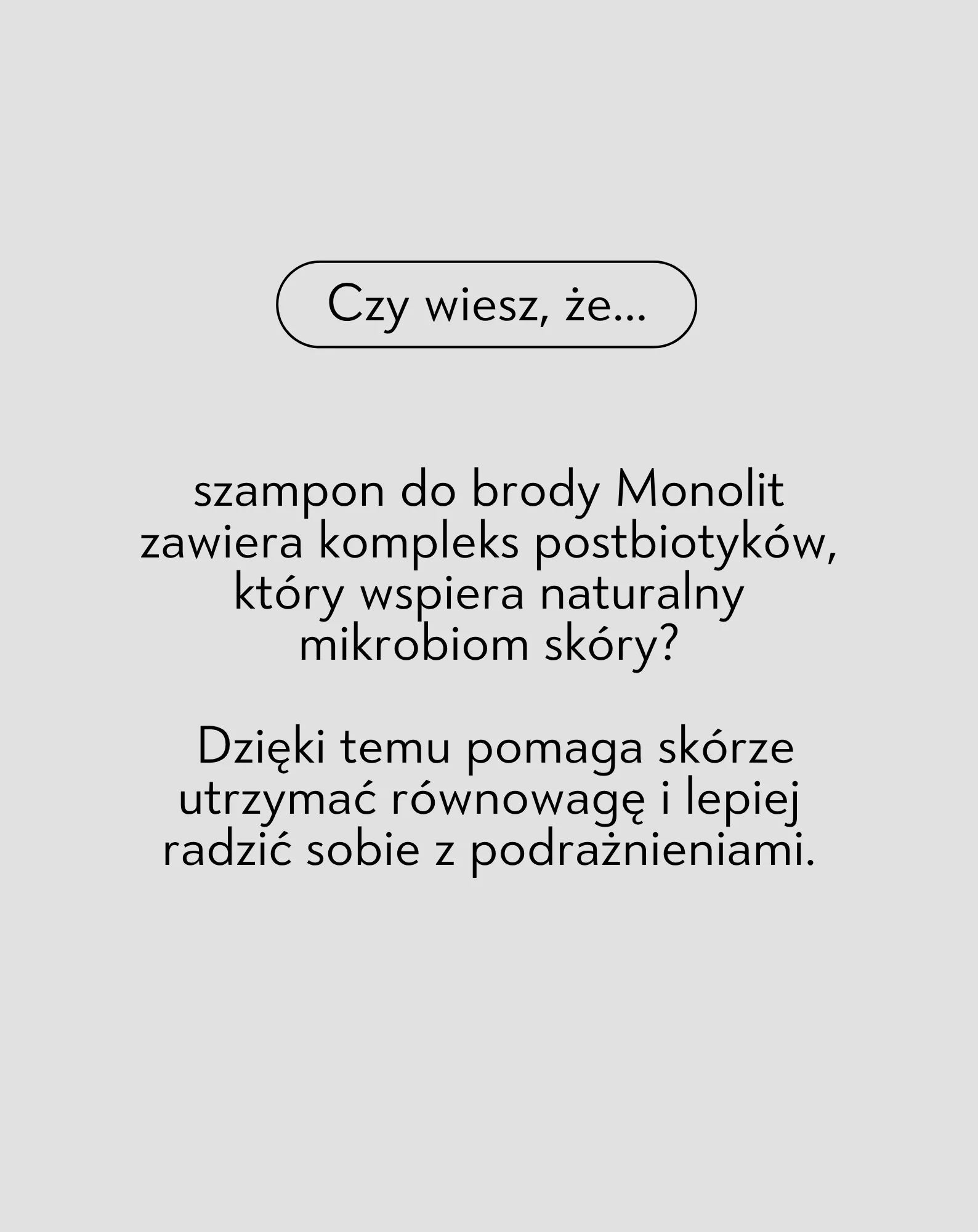 Szampon do brody z pantenolem i niacynamidem oczyszczający i pielęgnujący zarost Monolit - Image 5