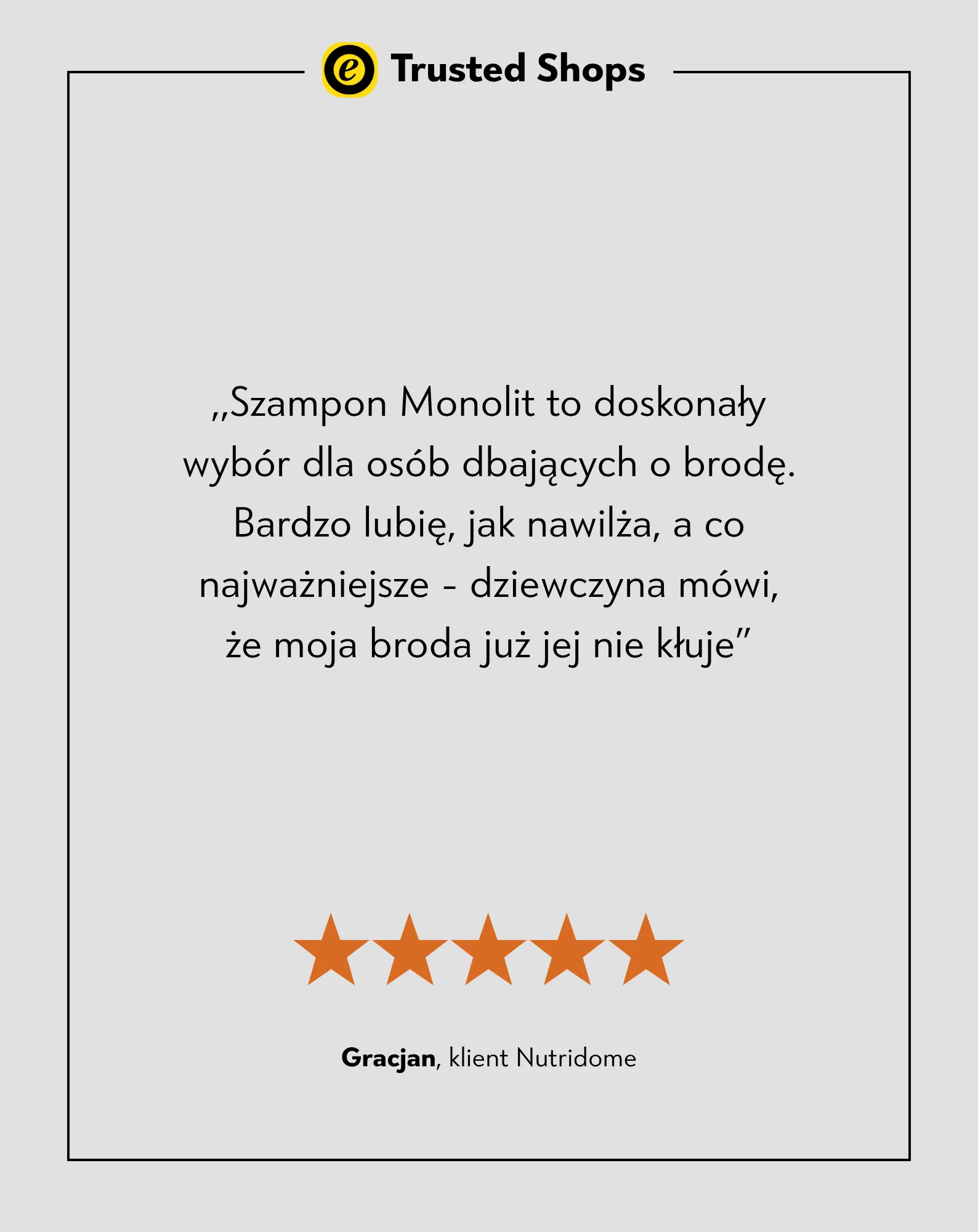 Szampon do brody z pantenolem i niacynamidem oczyszczający i pielęgnujący zarost Monolit - Image 7
