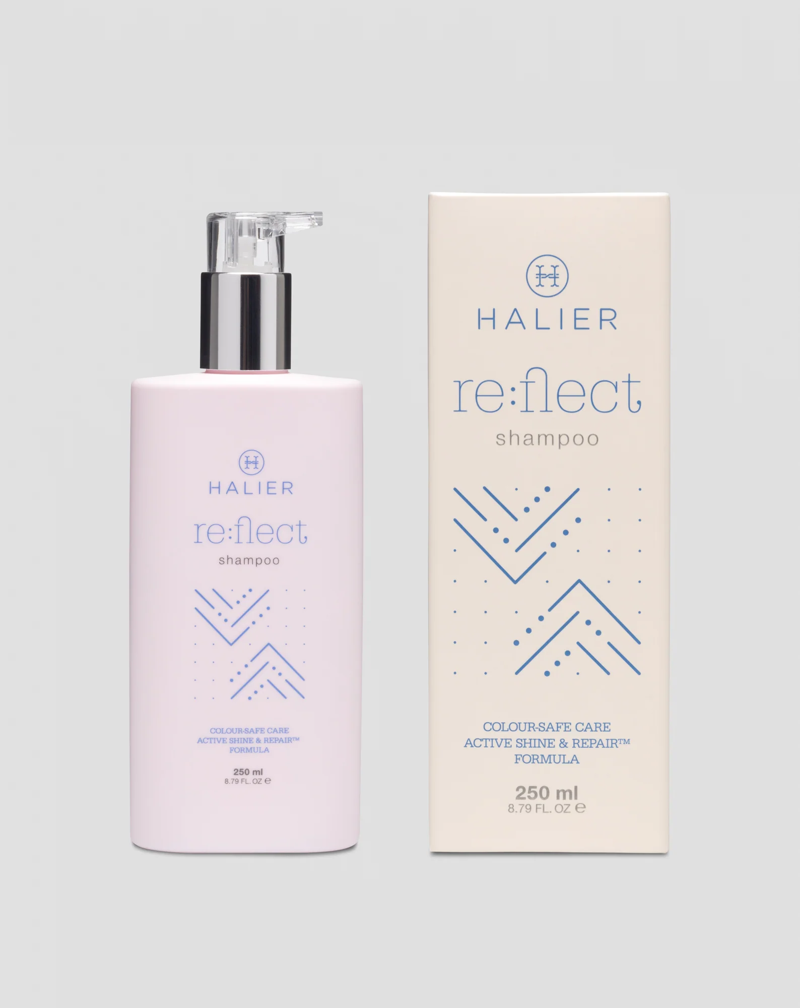 Szampon do włosów farbowanych bez parabenów Re:flect 250 ml Halier - Image 5