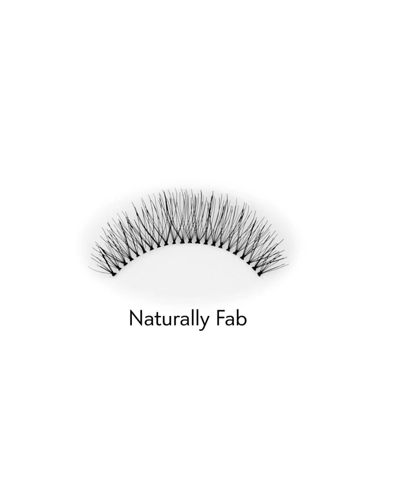 Sztuczne rzęsy 2d do wielokrotnego stosowania odporne na odkształcenia Naturally Fab Bamm!Lashes - Image 2