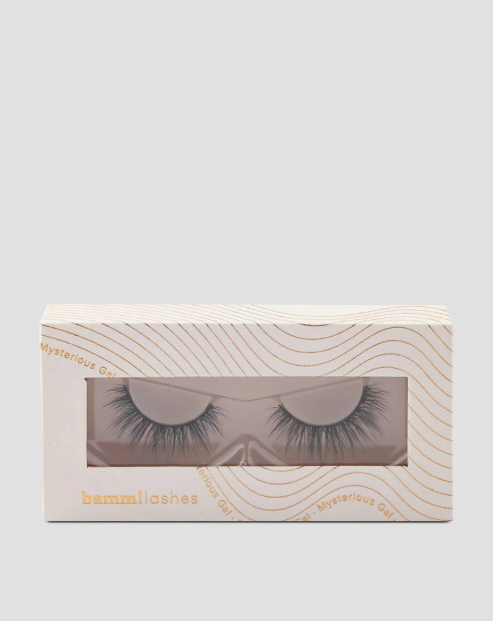 Sztuczne rzęsy na pasku 2d do wielokrotnego stosowania Misterious Gal Bamm!Lashes