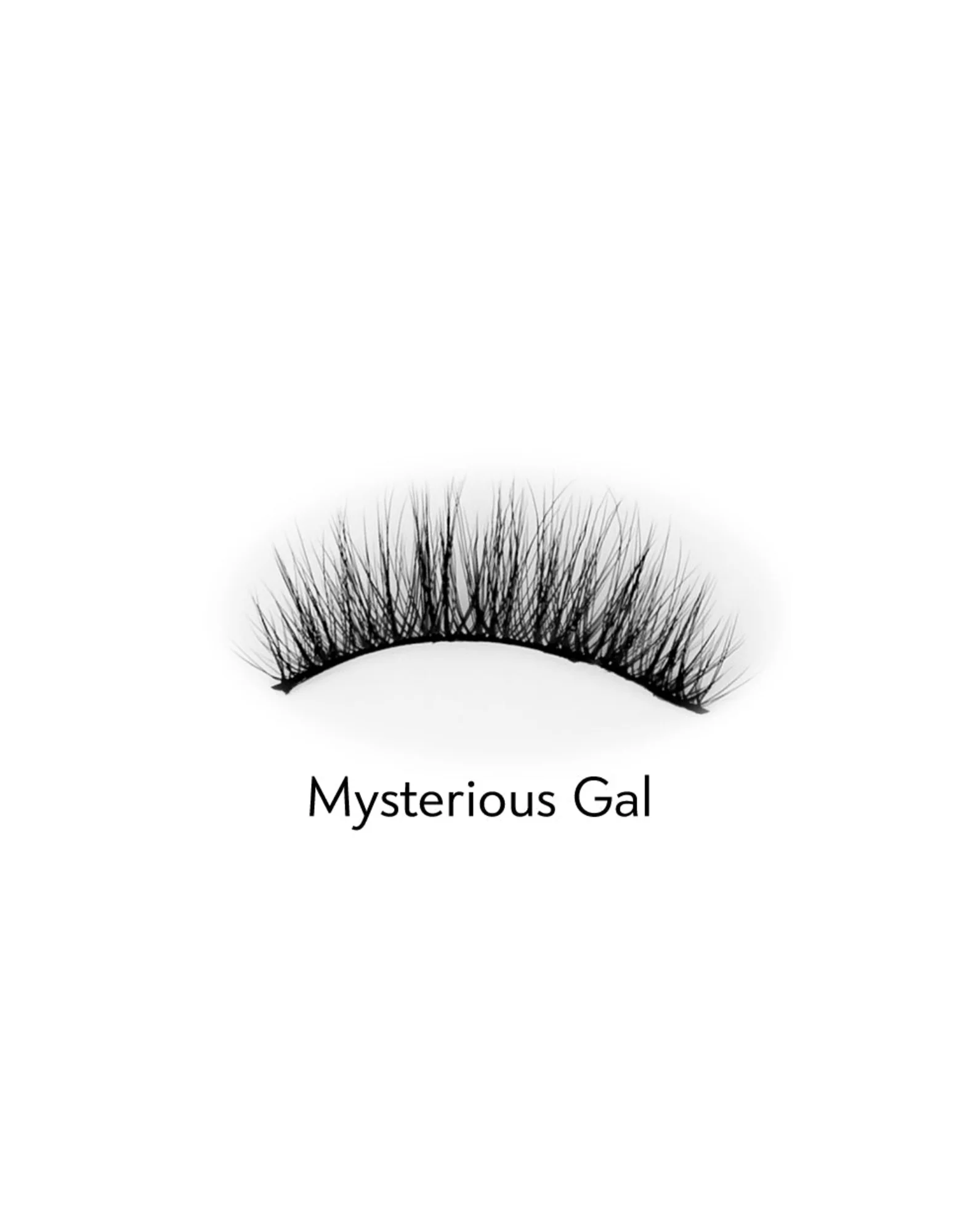 Sztuczne rzęsy na pasku 2d do wielokrotnego stosowania Misterious Gal Bamm!Lashes - Image 2