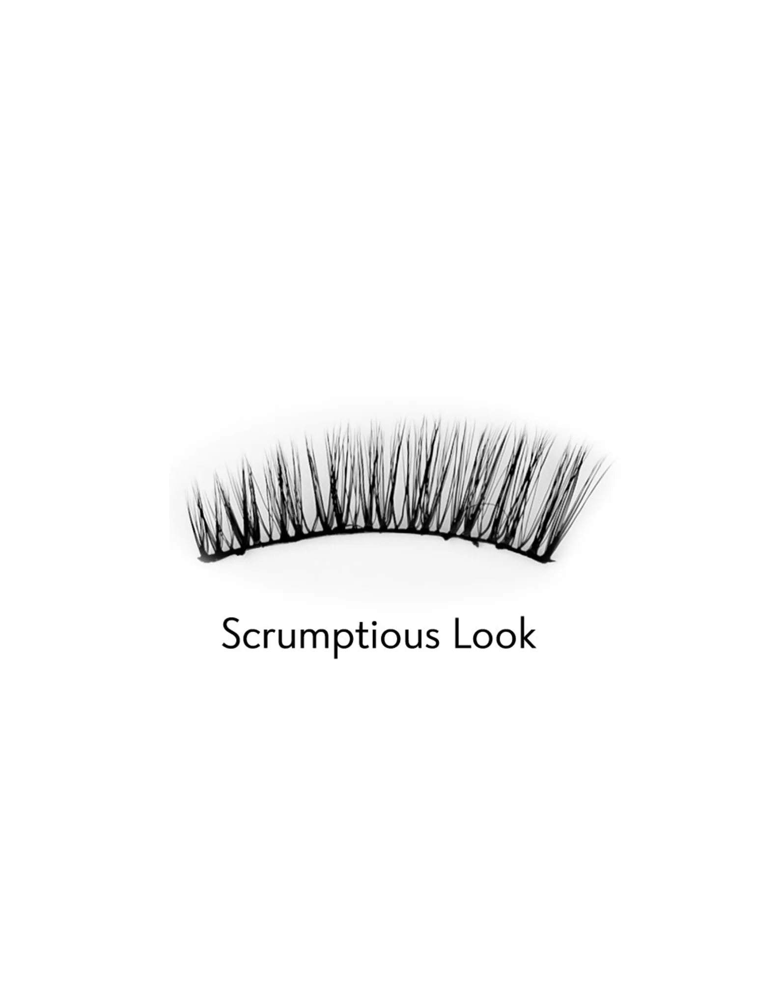 Sztuczne rzęsy na pasku 2d do wielokrotnego stosowania Scrumptious Look Bamm!Lashes - Image 2