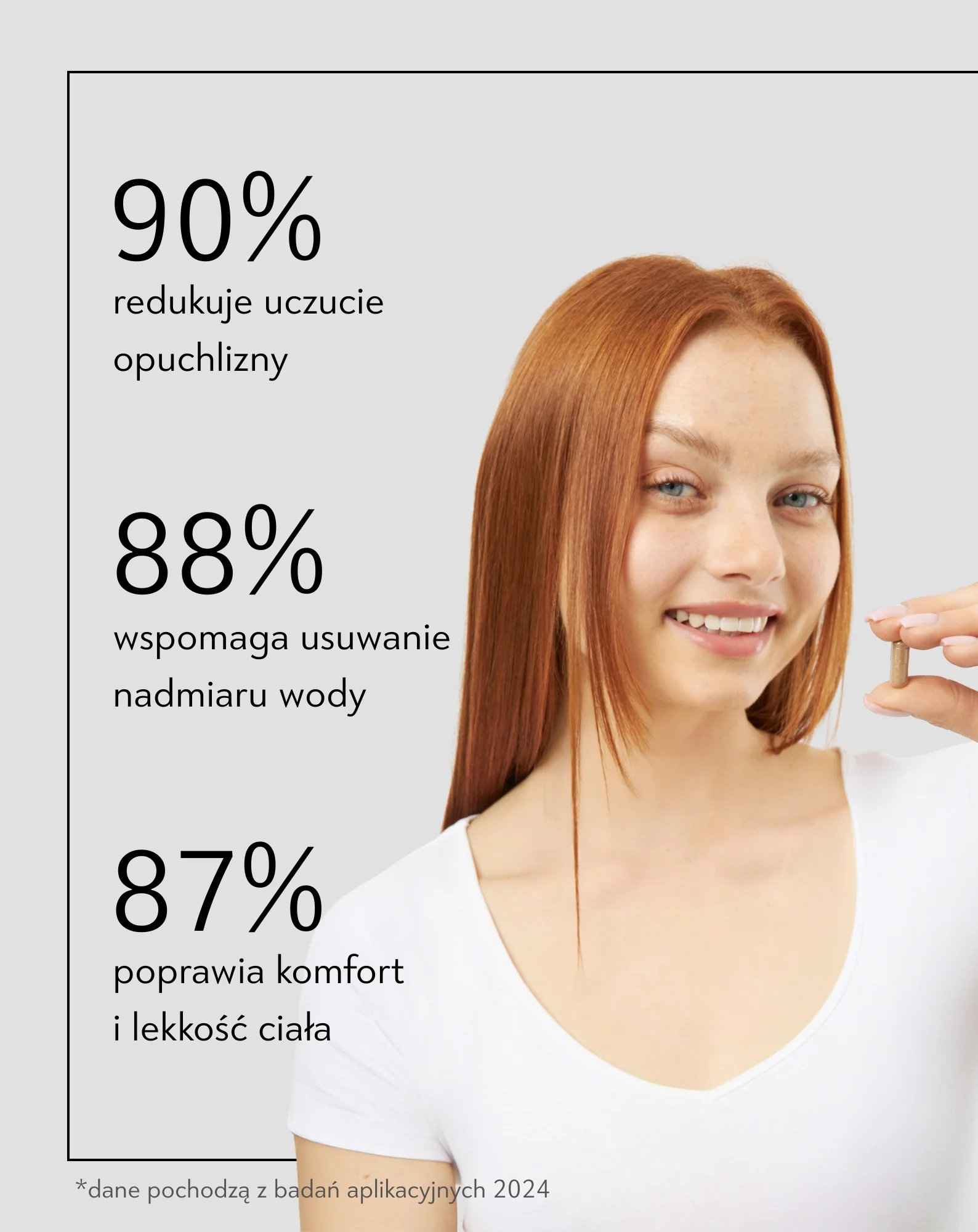 Tabletki na nadmiar wody w organizmie Redukcja wody Nutridome 60 kapsułek - Image 6
