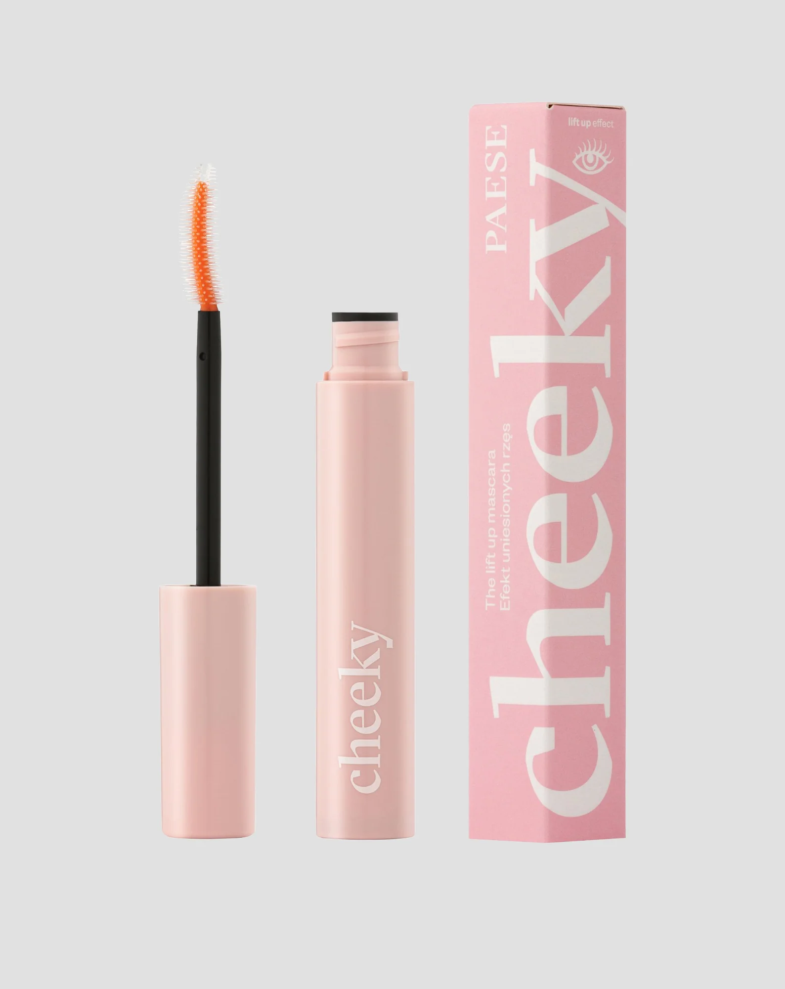Tusz do rzęs podkręcający i wydłużający Cheeky Paese - Image 2