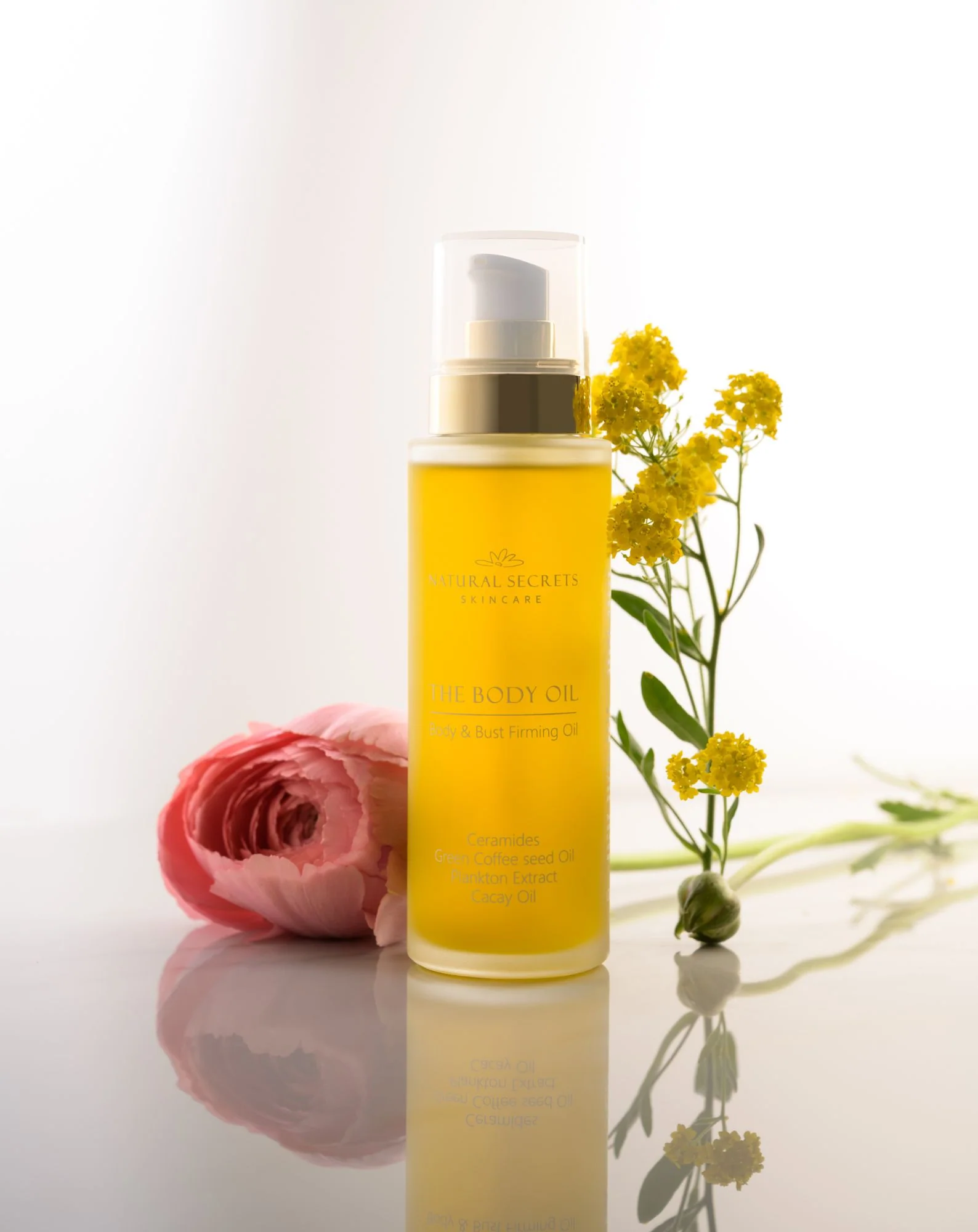 Ujędrniający olejek do ciała i biustu The Body Oil Natural Secrets - Image 2