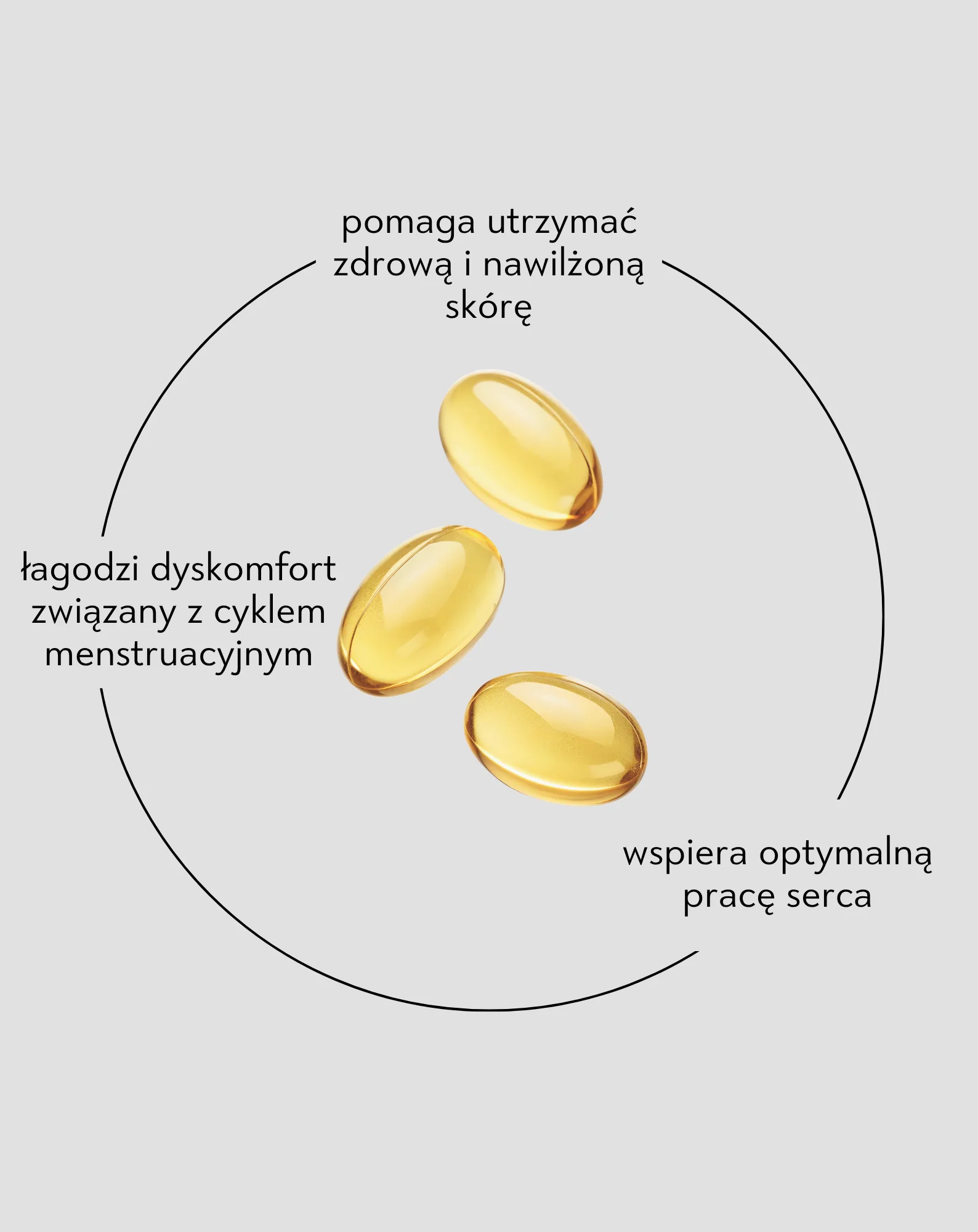 Olej z wiesiołka 1000 mg z omega-6 i 9 na zdrową skórę i obniżenie poziomu cholesterolu LDL Nutridome 60 szt. - Image 2