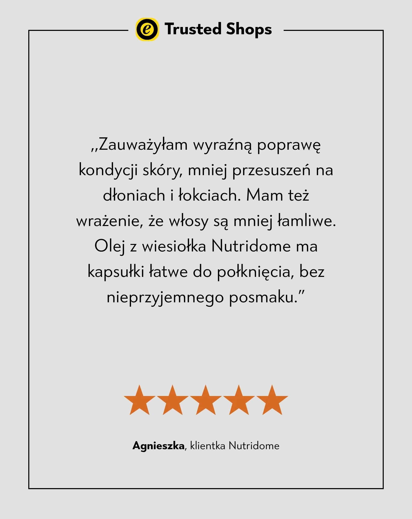 Olej z wiesiołka 1000 mg z omega-6 i 9 na zdrową skórę i obniżenie poziomu cholesterolu LDL Nutridome 60 szt. - Image 7
