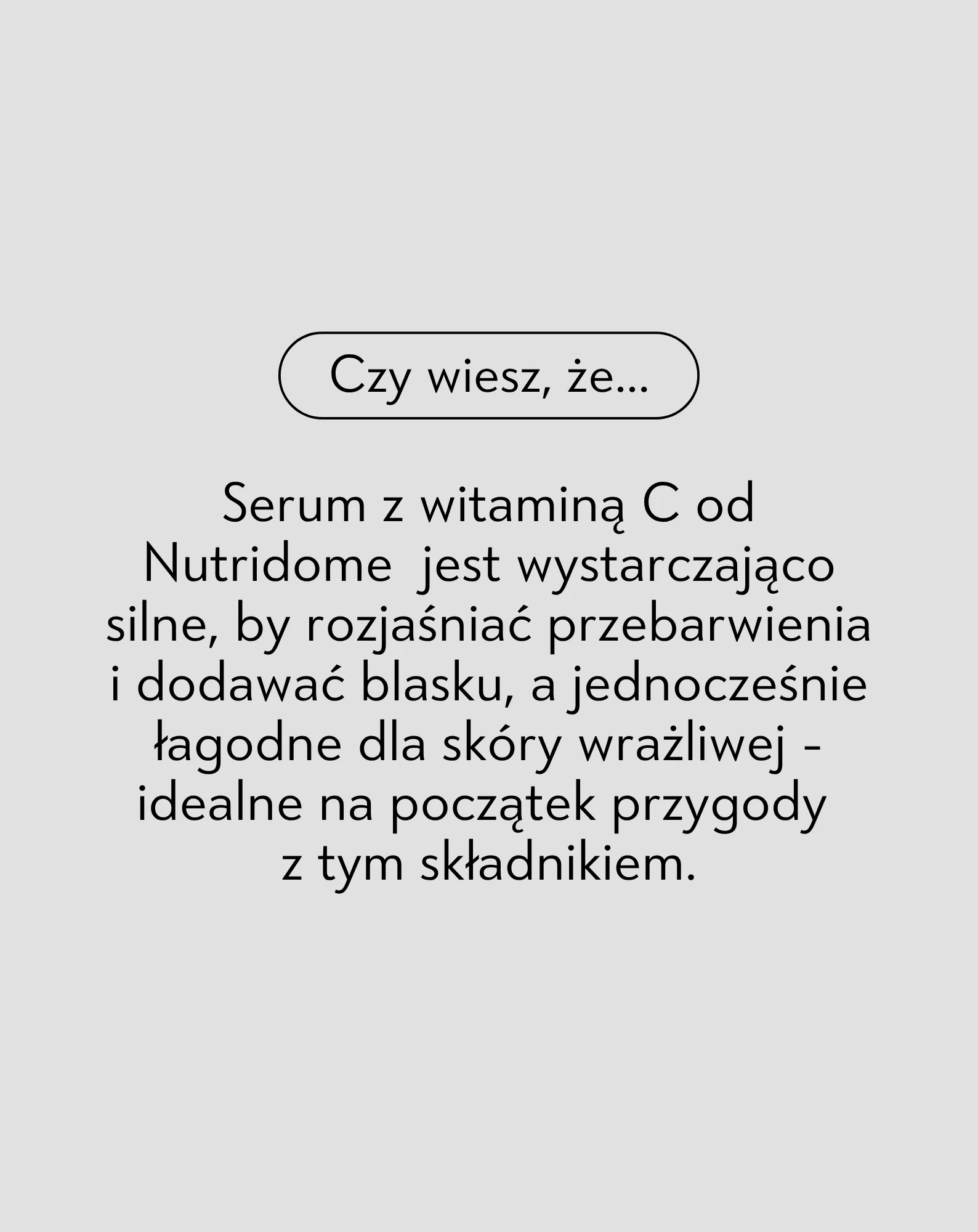 Witamina C 5% serum do twarzy na przebarwienia Nutridome - Image 3