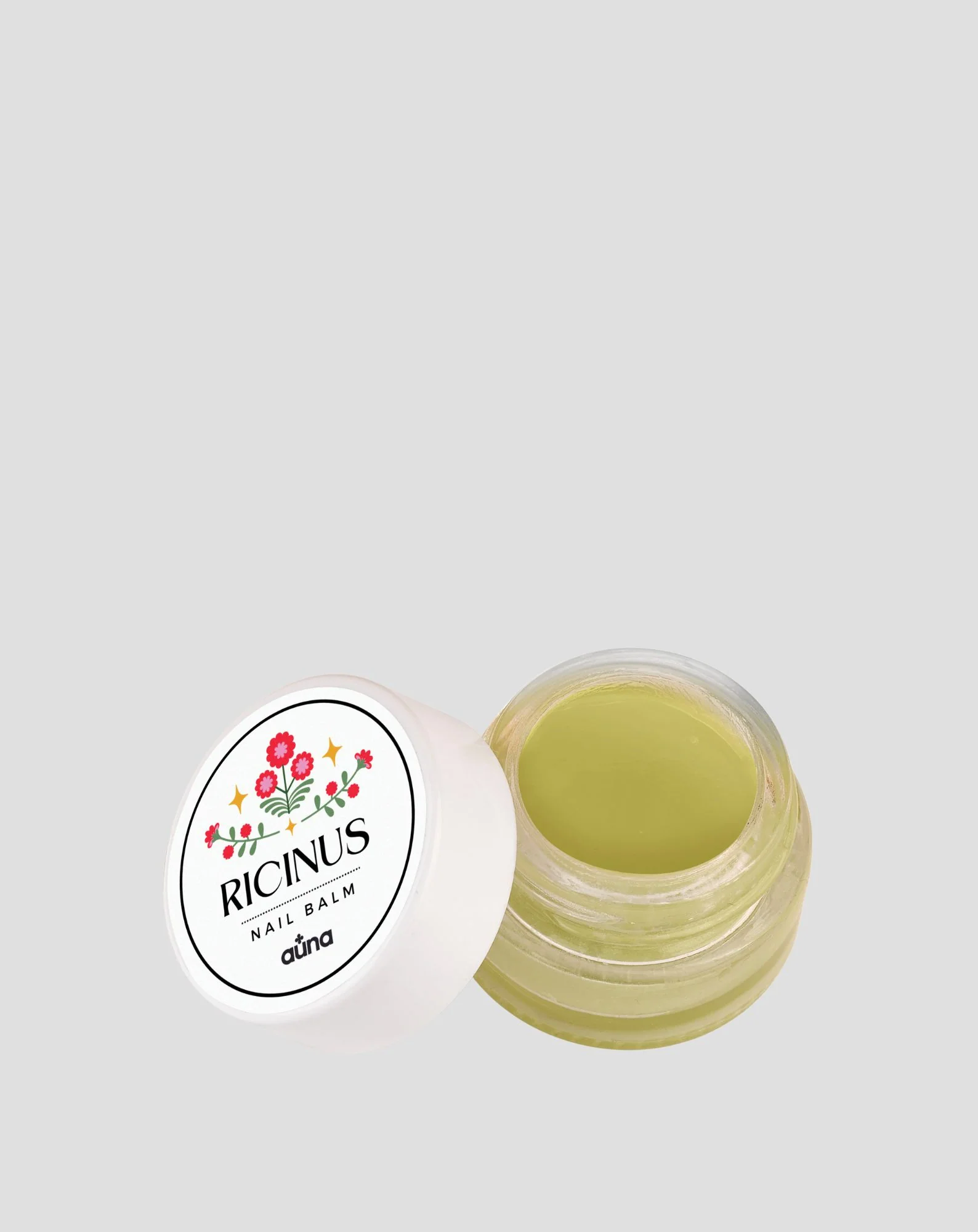 Wzmacniające serum do paznokci Ricinus Nail Balm z olejami i witaminą E Auna - Image 2