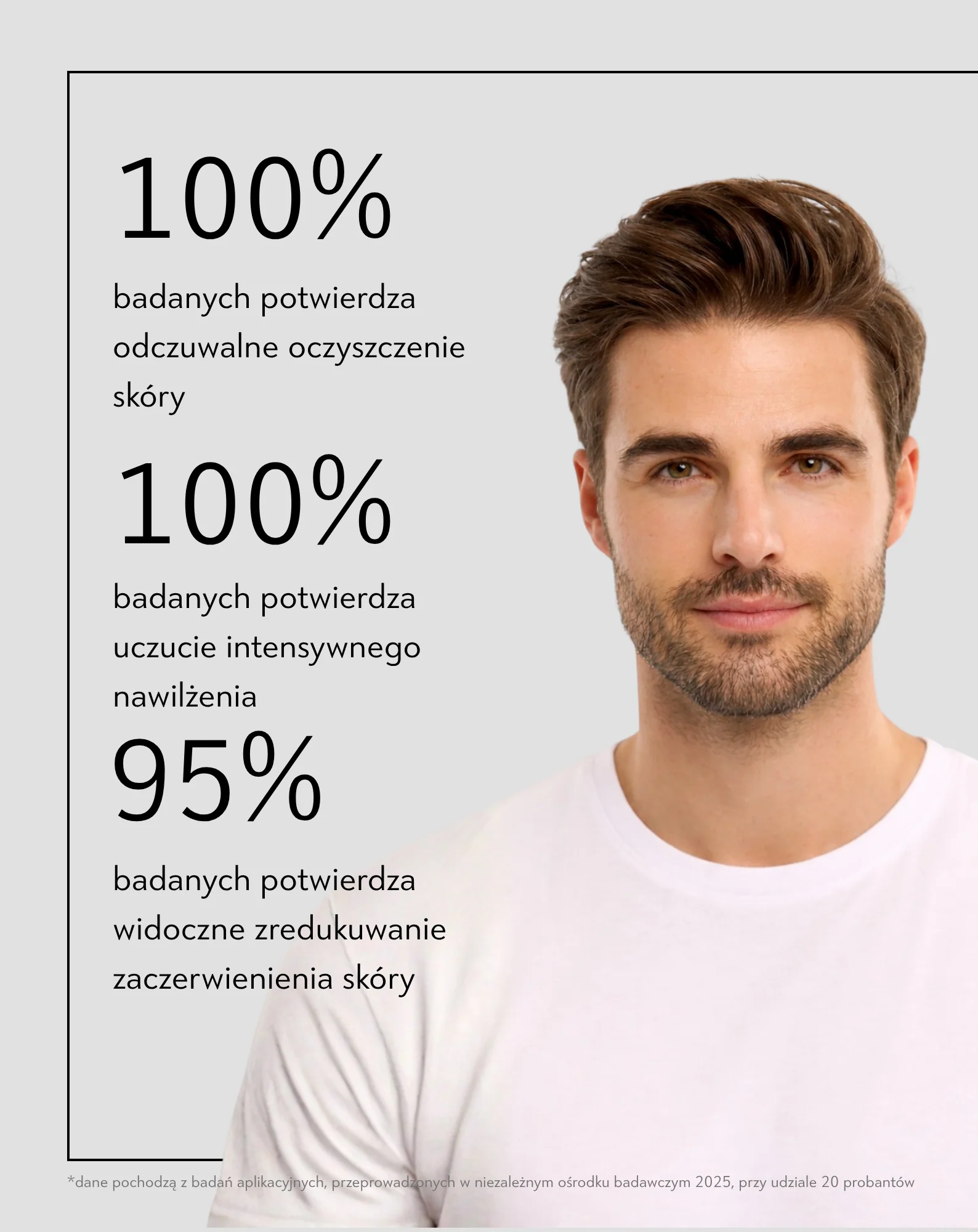 Żel do mycia twarzy z postbiotykami i pantenolem oczyszczający i pielęgnujący zarost Monolit - Image 5