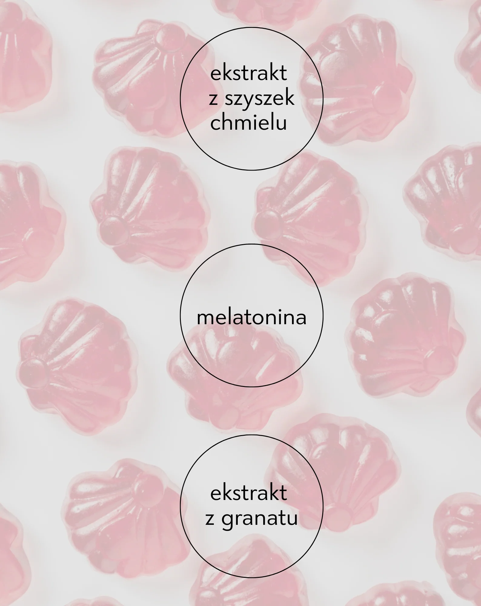 Żelki z melatoniną na sen z witaminami dla dzieci i dorosłych wiśniowe Super Sleep Oh!Tomi 60 szt. - Image 3