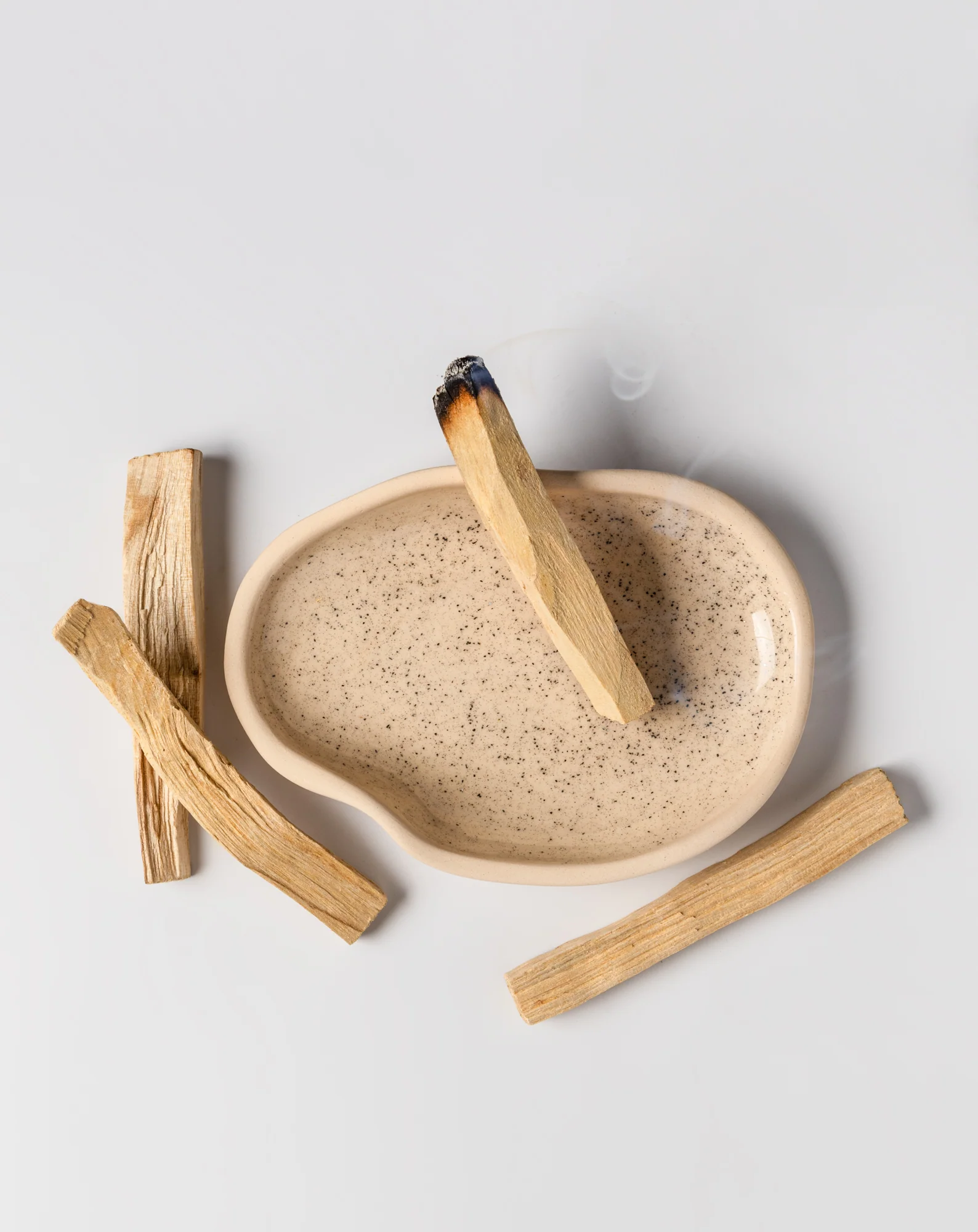 Podstawka pod Palo Santo ceramiczna handmade Kukka - Image 2